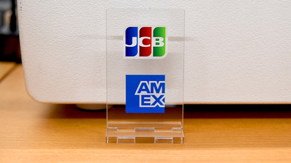 各種キャッシュレス決済に対応しております。