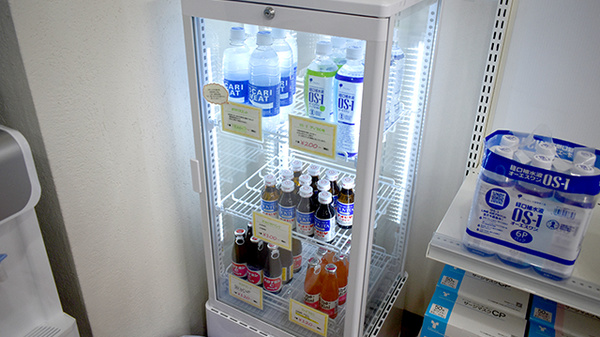 経口補水液等飲料品を取り揃えております