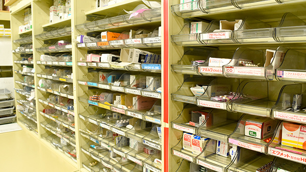 多くの医薬品を取り揃えております。