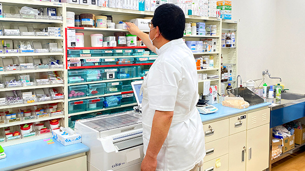 正確かつ安全にお薬をお渡しいたします