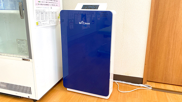 二次感染の予防に努めております