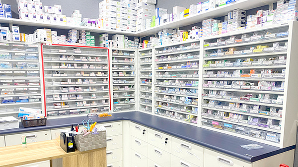 豊富な医薬品在庫がございます