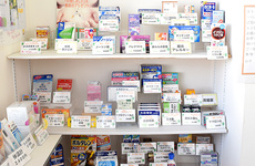 処方薬の他にもいろいろな商品を取り揃えております。