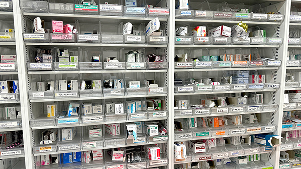 豊富に医薬品をご用意しています