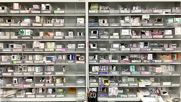 豊富な医薬品在庫がございます