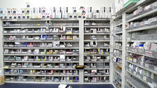 豊富な医薬品在庫がございます。