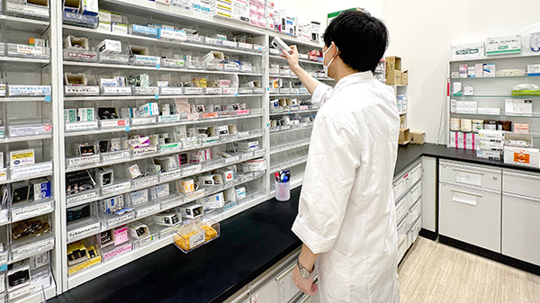 正確かつ安全にお薬をお渡しいたします。