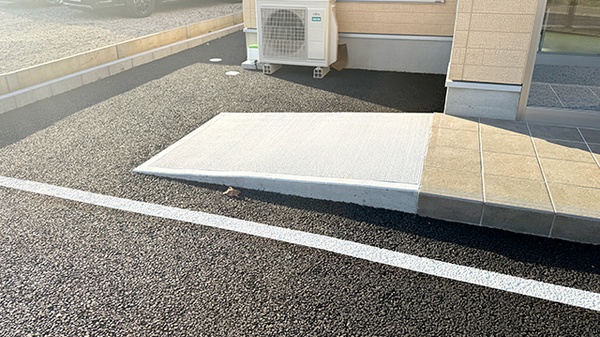 バリアフリー対応をしております。