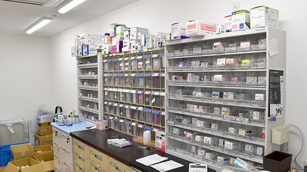 多種多様な医薬品を取り扱っていおります。