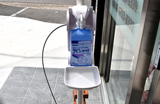 感染予防対策をしております。