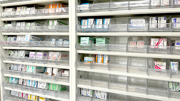 多種多様な医薬品在庫をご用意しております