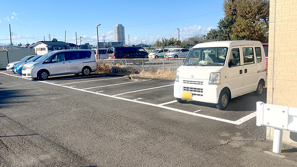 駐車場をご用意しております