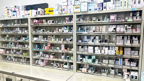 豊富な医薬品在庫がございます