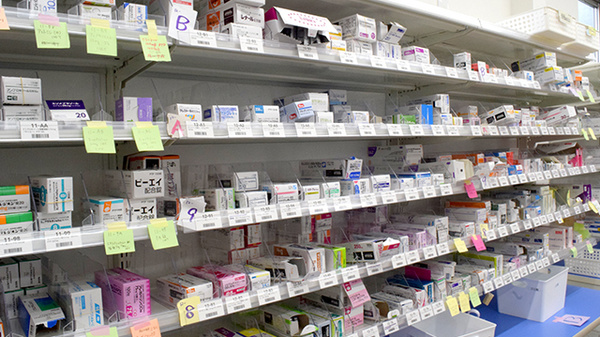 豊富な医薬品在庫がございます。