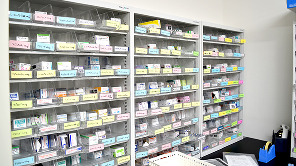 豊富な医薬品在庫がございます。