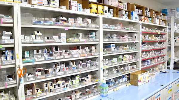 豊富な医薬品在庫がございます。