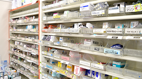 豊富な医薬品在庫がございます。