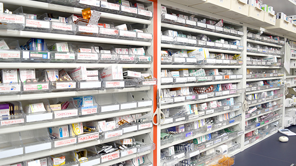 豊富な医薬品在庫がございます。