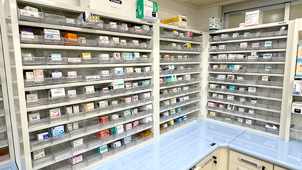 豊富な医薬品在庫がございます。