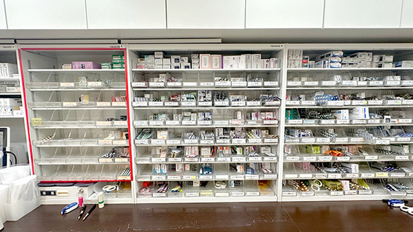 多くの医薬品を取り揃えております。