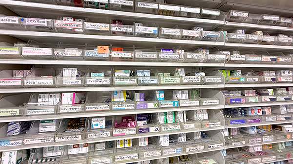 豊富な医薬品在庫がございます。