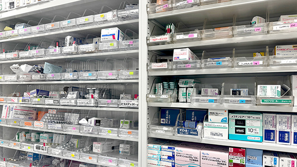 豊富な医薬品在庫がございます