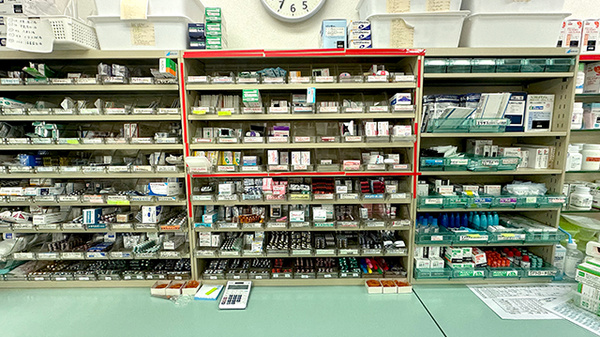 多くの医薬品を取り揃えております。
