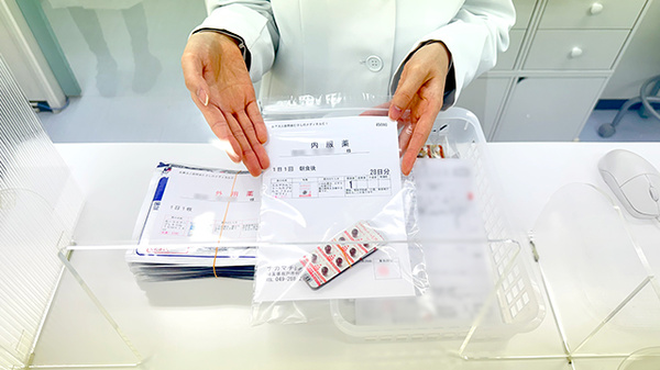 患者さまに寄り添った丁寧な服薬指導を心がけています。