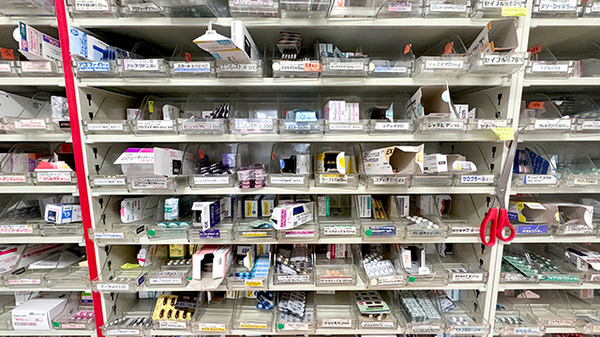 多くの医薬品在庫がございます