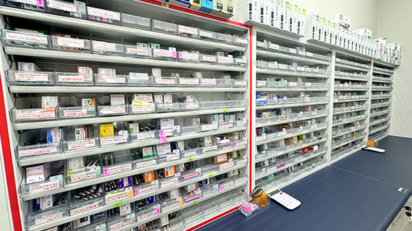 豊富な医薬品在庫がございます