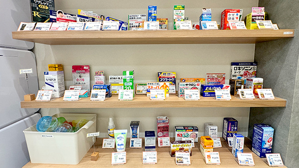 一般医薬品の取り扱いがございます