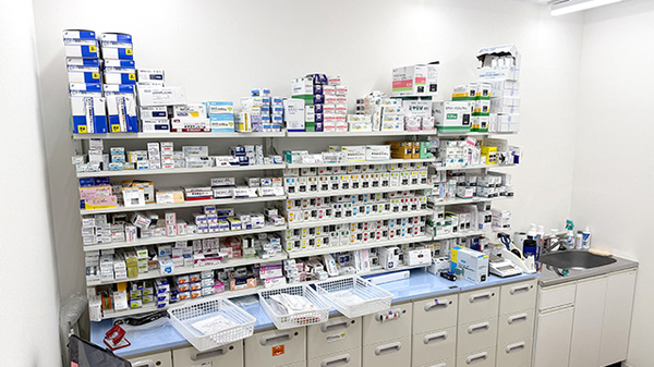 豊富な医薬品在庫がございます。