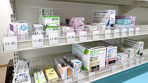 豊富な医薬品在庫がございます。
