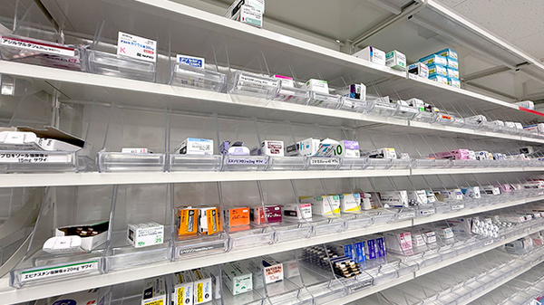 豊富な医薬品在庫がございます。