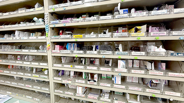 豊富な医薬品在庫がございます。