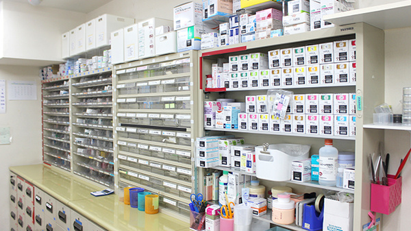 豊富な医薬品在庫がございます