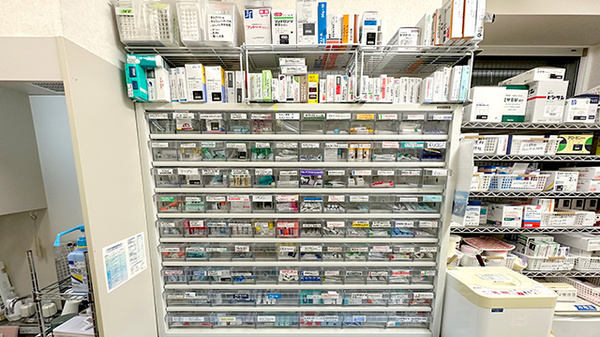 多くの医薬品在庫がございます。