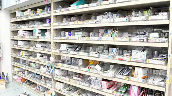 豊富な医薬品在庫がございます。
