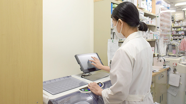 一回分の処方薬をまとめて一包化することができます