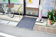 車イスの方にも対応しています