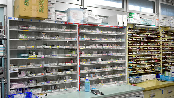 多くの医薬品を取り揃えております