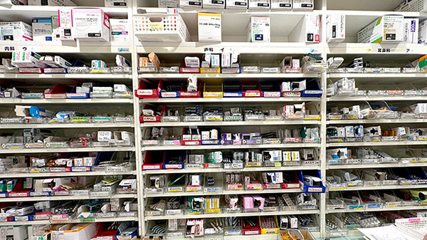 多種多様な医薬品を取り扱っていおります。