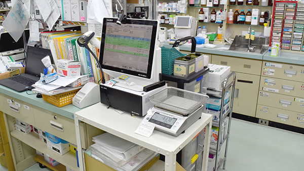安心してお薬を服用して頂く為のシステムを導入しています