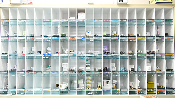 多くの医薬品在庫がございます