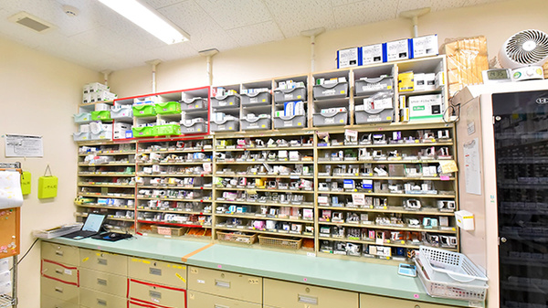 豊富な医薬品在庫がございます。