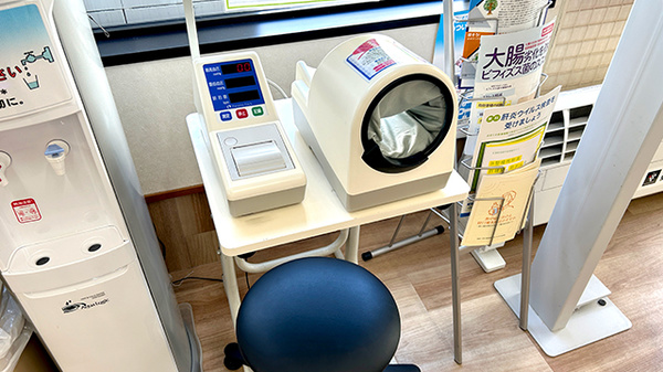 血圧測定を行うことができます