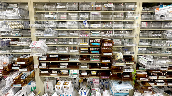 多くの医薬品を取り揃えております。