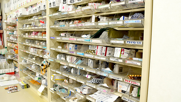 多くの医薬品を取り揃えております。