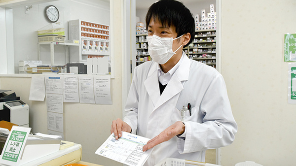 薬剤師が丁寧な服薬指導を行っております