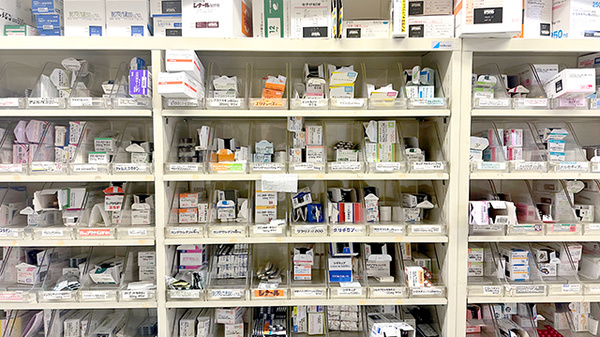多くの医薬品在庫がございます。